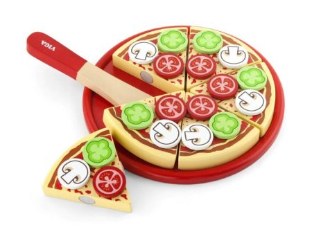 Wooden Pizza Play Set Fashion