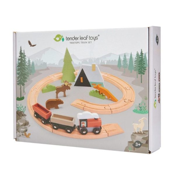 Wooden Treetops Train Set Cheap