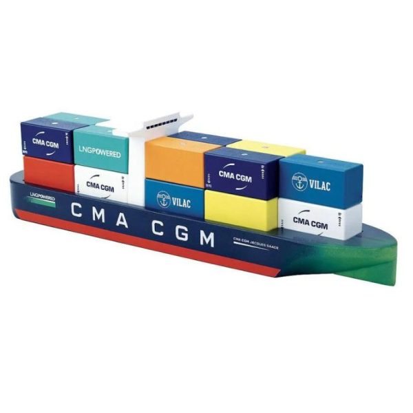 Wooden Jacques Saadé Container Ship Cheap