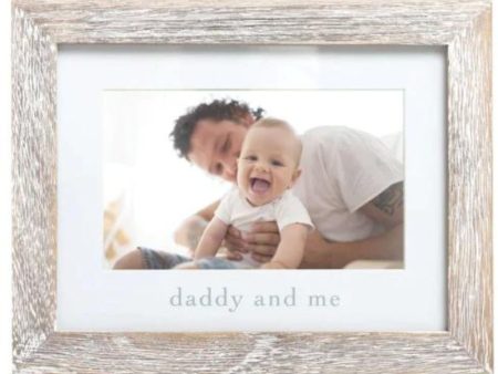 Daddy & Me Rustic Photo Frame For Discount