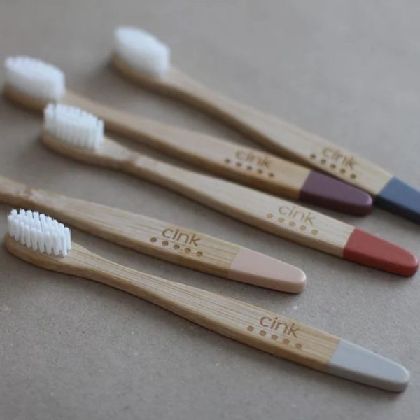 Bamboo Kids Toothbrush - 5 Pack Supply