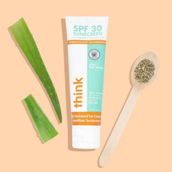 Think SPF 30 Sunscreen with Aloe & Tea Leaves For Sale