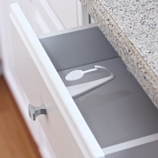 Adhesive Cabinet and Drawer Locks Fashion