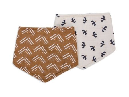 Bandana Bibs - 2 Pack Fashion