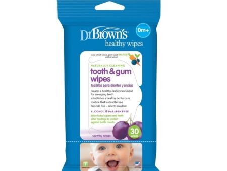 Tooth & Gum Wipes - 30pk For Discount