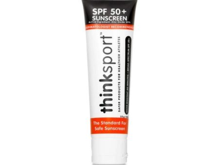 ThinkSport Safe Sunscreen SPF 50+ - 3oz Discount