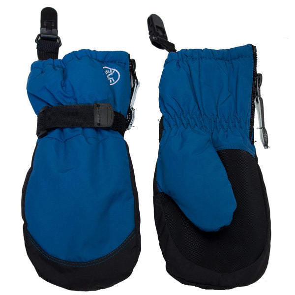 Zipper Mittens with Clips Fashion