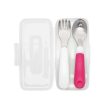 On-the-Go Fork & Spoon Set with Case For Sale