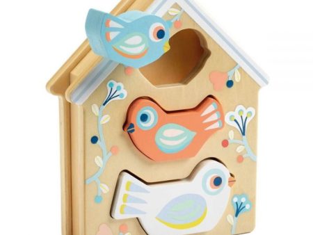 Baby Birdi Wooden Sorting Box and Stacking Birds Online