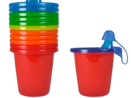 Take & Toss 7 oz. Spill-Proof Cups - 6 Pack Fashion