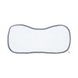 Bamboo Burp Cloth - White Blue For Cheap