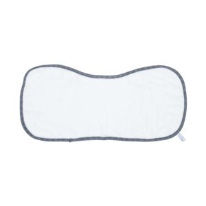 Bamboo Burp Cloth - White Blue For Cheap