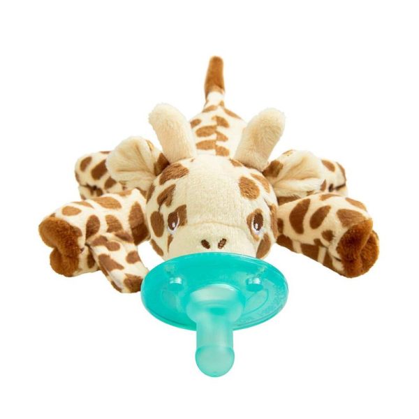 Soothie Snuggle Pacifier Holder with Detachable Pacifier Supply