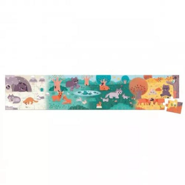 4 Seasons Panoramic Puzzle - 36 Pieces Online Hot Sale