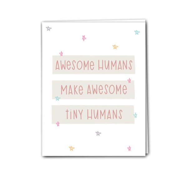 Card - Awesome Tiny Humans on Sale