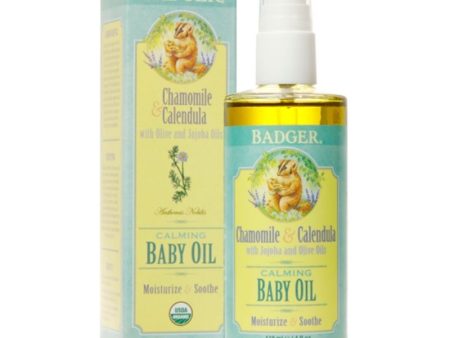 Natural & Organic Baby Oil - 118mL Sale