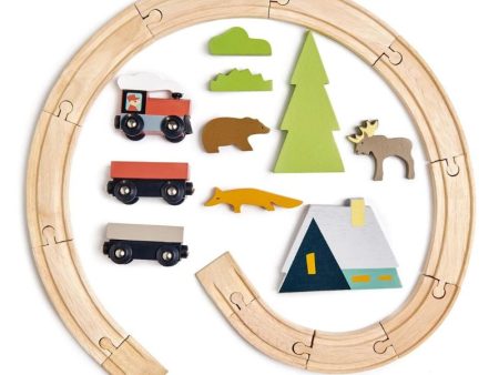 Wooden Treetops Train Set Cheap