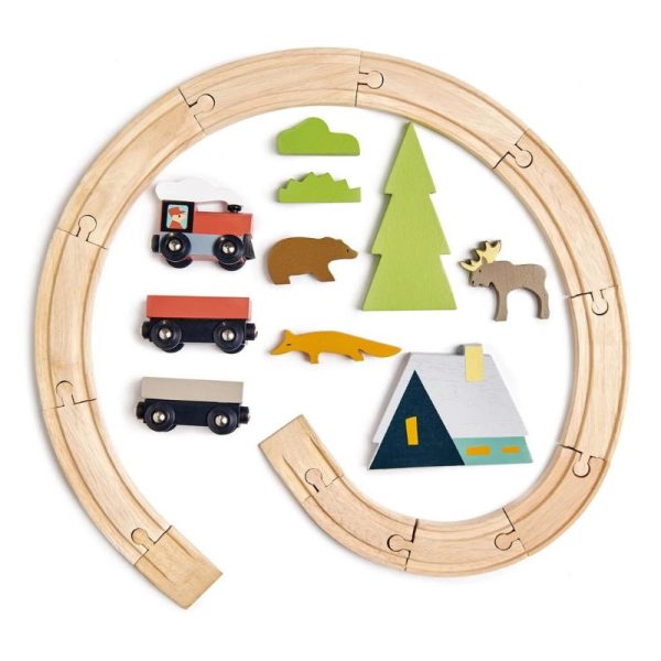 Wooden Treetops Train Set Cheap