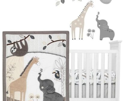 4-piece Crib Bedding Set Online now