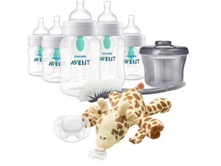 Anti-Colic Baby Bottle with AirFree Vent Newborn Gift Set With Snuggle Cheap