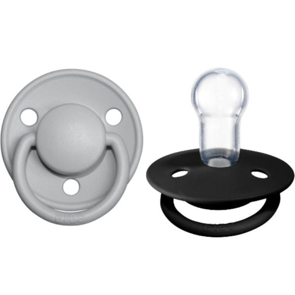 De Lux Silicone Natural Pacifier - 2 Pack Online Sale