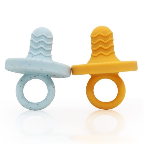 2 Pack Silicone Teethers Discount