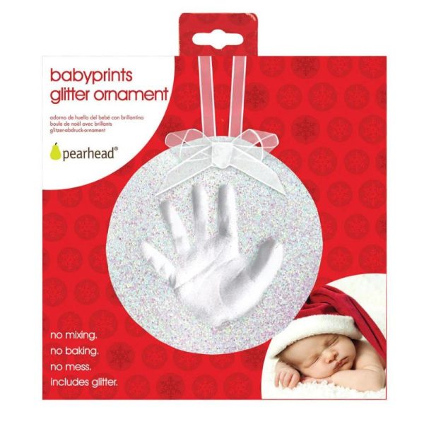 Babyprints Glitter Ornament Online Hot Sale