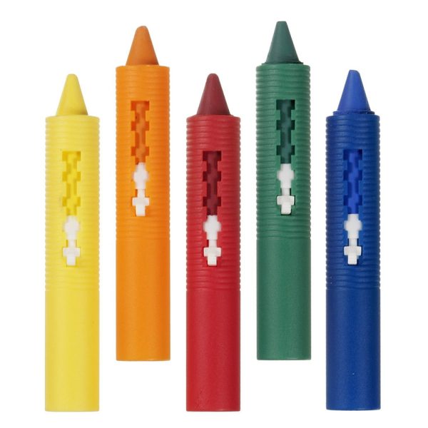 5 Bath Crayons For Discount