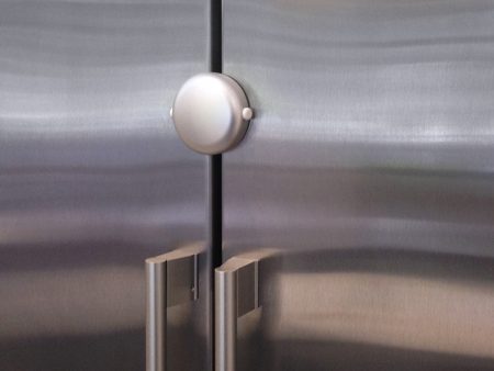 Adhesive Fridge Lock - Chrome Online Sale