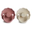 Daisy Natural Rubber Pacifier - 2 Pack Online Hot Sale