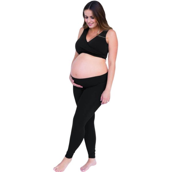 Bump Support Leggings - Black For Discount