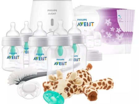 Anti-colic Baby Bottle with AirFree Vent All In One Gift Set Sale