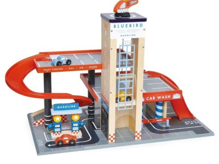 Wooden Blue Bird Service Station Hot on Sale