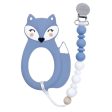 Fox Teether and Clip For Cheap