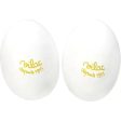 Wooden Egg Maracas - White For Sale