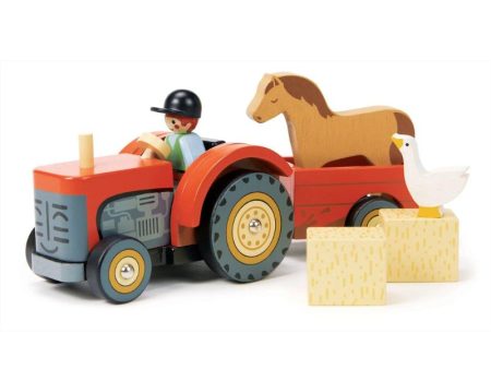 Wooden Farmyard Tractor Online Hot Sale